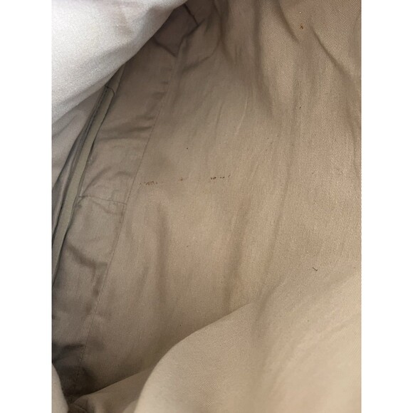 Cole Haan Large Black Travel Work Messenger Bag Leather Expandable Belt - Picture 10 of 16